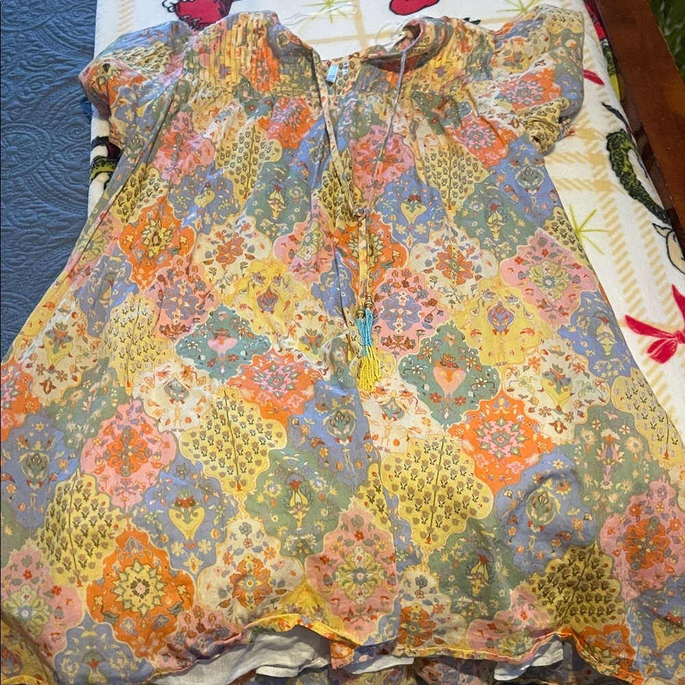 Kaktus Multicolor Patchwork Tunic